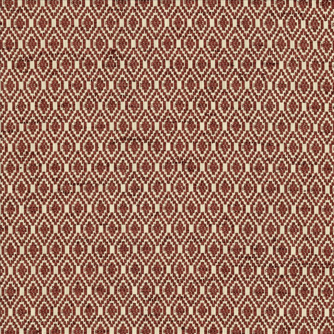 Jetsetter Rust by Kasmir Designer Fabric 5121 57% Polyester
43% Cotton
 INDIA </p><p>Repeat: Horizontal: 1 inches and Vertical: 1 7/8 inches 54 - Swanky Fabrics -