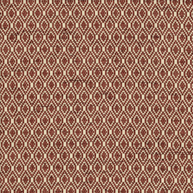 Jetsetter Rust by Kasmir Designer Fabric 5121 57% Polyester
43% Cotton
 INDIA 22,000 Martindale Cycles </p><p>Repeat: Horizontal: 1 inches and Vertical: 1 7/8 inches 53 - Swanky Fabrics -