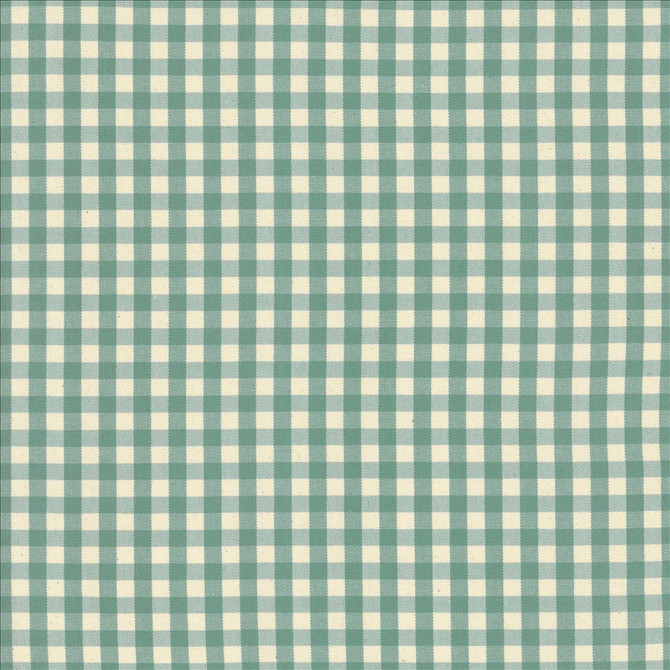 Junction Plaid Turquoise by Kasmir Designer Fabric 5124 100% Cotton
 USA </p><p>Repeat: Horizontal: 1 inches and Vertical: 1 inches 53 - Swanky Fabrics -