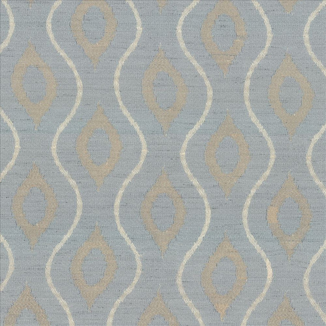 La Turka Ice Blue  by Kasmir Designer Fabric 5089 100% Polyester
Embroidery
100% Polyester
 CHINA Not Tested Horizontal: 8 inches and Vertical: 7 6/8 inches 46  - Swanky Fabrics -