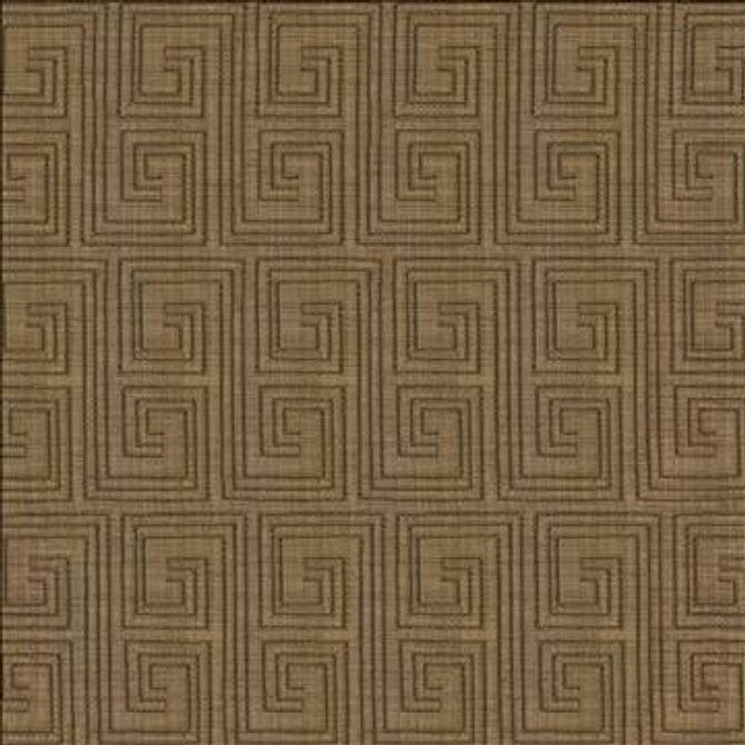 Labyrinth Pebble by Kasmir Designer Fabric 1443 65% Cotton 35% Polyester Embroidery Contents 100% Rayon INDIA 3,000 Wyzenbeek Double Rubs H: 3 2/8 inches, V: 6 1/8 inches 54 - 55 - Swanky Fabrics - Kasmir
