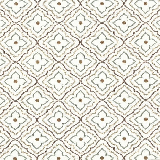 Le Batrie Cafe by Kasmir Designer Fabric 1433 100% Cotton
Embroidery
100% Viscose
 INDIA </p><p>Repeat: Horizontal: 8 2/8 inches and Vertical: 8 2/8 inches 50 - Swanky Fabrics -