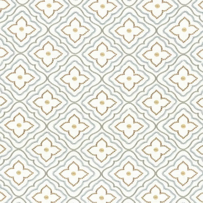 Le Batrie Robins Egg by Kasmir Designer Fabric 1436 100% Cotton
Embroidery
100% Viscose
 INDIA </p><p>Repeat: Horizontal: 8 2/8 inches and Vertical: 8 2/8 inches 50 - Swanky Fabrics -