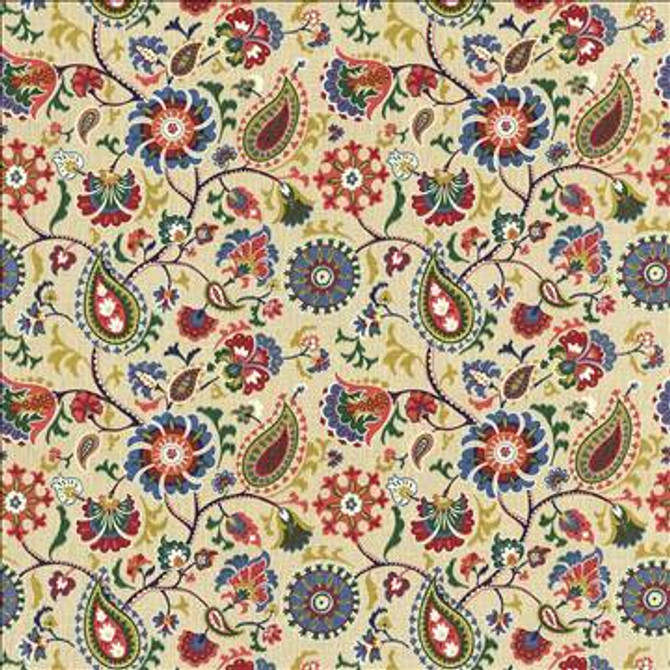 Ledoux Majestic by Kasmir Designer Fabric 5081 100% Cotton USA 51,000 Wyzenbeek Double Rubs H: 27 2/8 inches, V: 27 inches 54 - Swanky Fabrics - Kasmir