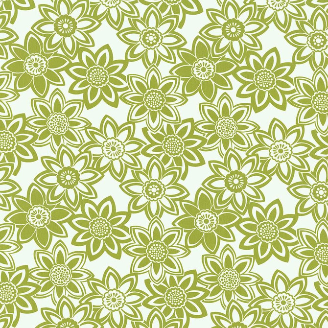 Mahina Aloe by Kasmir Designer Fabric 5107 100% Cotton
 USA </p><p>Repeat: Horizontal: 27 inches and Vertical: 24 6/8 inches 53 - 54 - Swanky Fabrics -