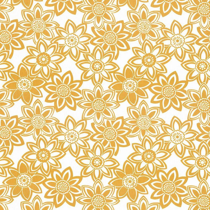 Mahina Maize by Kasmir Designer Fabric 5106 100% Cotton
 USA </p><p>Repeat: Horizontal: 27 inches and Vertical: 24 6/8 inches 53 - 54 - Swanky Fabrics -
