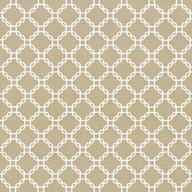 Mahina Trellis Dove by Kasmir Designer Fabric 5105 100% Cotton
 USA </p><p>Repeat: Horizontal: 4 4/8 inches and Vertical: 4 4/8 inches 53 - 54 - Swanky Fabrics -