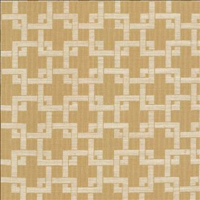 Maoming Goldenrod by Kasmir Designer Fabric 5112 80% Polyester 12% Linen 8% Cotton INDIA 30,000 Wyzenbeek Double Rubs H: 4 4/8 inches, V: 4 4/8 inches 54 - 55 - Swanky Fabrics - Kasmir