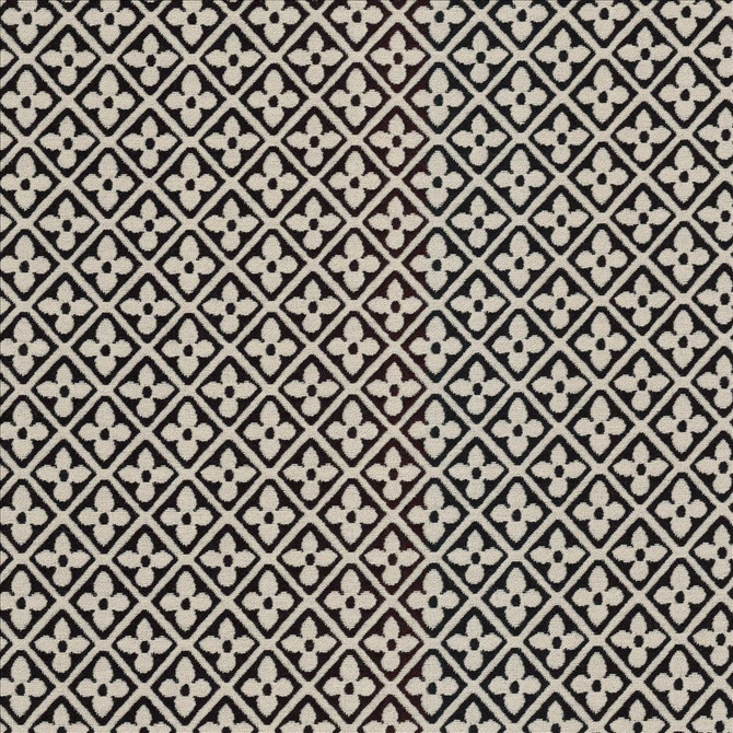 Oakridge Jet by Kasmir Designer Fabric See sample 69% Cotton
31% Polyester
 CHINA 27,000 Wyzenbeek Double Rubs </p><p>Repeat: Horizontal: 1 1/8 inches and Vertical: 1 1/8 inches 55 - Swanky Fabrics -