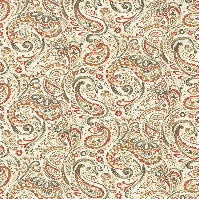 Pelletier Spice by Kasmir Designer Fabric 1434 100% Cotton
 INDONESIA </p><p>Repeat: Horizontal: 54 inches and Vertical: 24 inches 54 - 55 - Swanky Fabrics -