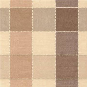 Plaid 625 Linen by Kasmir Designer Fabric 1296 60% Cotton 40% Polyester TAIWAN - H: 6 6/8 inches, V: 8 4/8 inches 54 - Swanky Fabrics - Kasmir