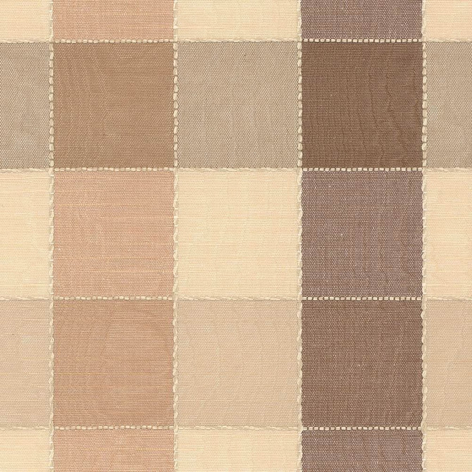 Plaid 625 Linen  by Kasmir Designer Fabric 1296 60% Cotton
40% Polyester
 TAIWAN  Horizontal: 6 6/8 inches and Vertical: 8 4/8 inches 54  - Swanky Fabrics -