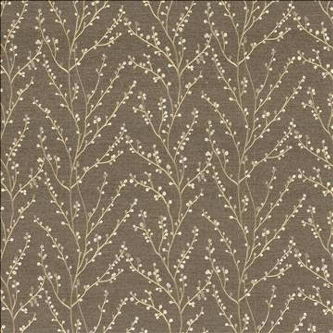 Plum Grove Thunder by Kasmir Designer Fabric 1438 87% Rayon 13% Polyester Embroidery Contents 100% Polyester INDIA 9,000 Wyzenbeek Double Rubs H: 17 3/8 inches, V: 15 4/8 inches 52 - 55 - Swanky Fabrics - Kasmir