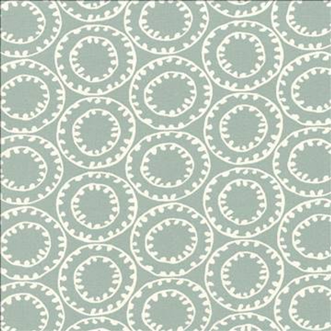 Pomodoro Iceberg Blue by Kasmir Designer Fabric 5073 100% Cotton CHINA 15,000 Wyzenbeek Double Rubs H: 6 6/8 inches, V: 25 2/8 inches 54 - Swanky Fabrics - Kasmir