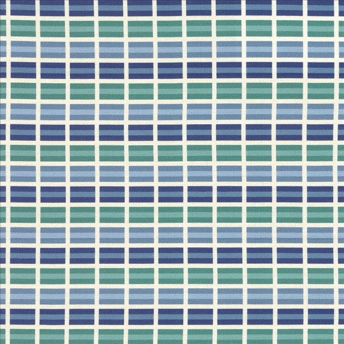 Power Grid Marina by Kasmir Designer Fabric 5125 100% Cotton
 SOUTH KOREA </p><p>Repeat: Horizontal: 1 4/8 inches and Vertical: 3 inches 54 - Swanky Fabrics -