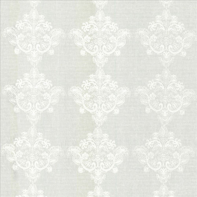 Provence Ivory by Kasmir Designer Fabric 1444 100% Polyester Embroidery 100% Polyester CHINA Horizontal: 11 6/8 inches and Vertical: 9 7/8 inches 95 - 110 - Swanky Fabrics -