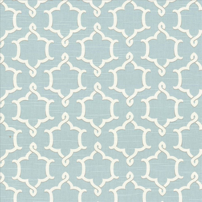 Ruzzini Opal by Kasmir Designer Fabric 5089 100% Cotton
 USA </p><p>Repeat: Horizontal: 6 6/8 inches and Vertical: 6 5/8 inches 50 - 55 - Swanky Fabrics -