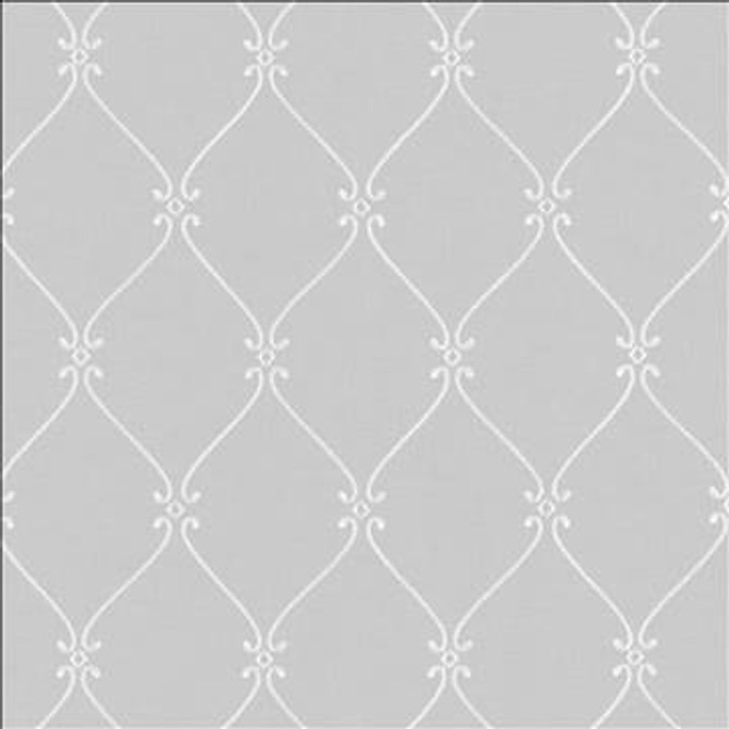 Searcy White by Kasmir Designer Fabric 5108 100% Polyester TURKEY Not Tested H: 6 2/8 inches, V: 10 inches 118 - 127 - Swanky Fabrics - Kasmir