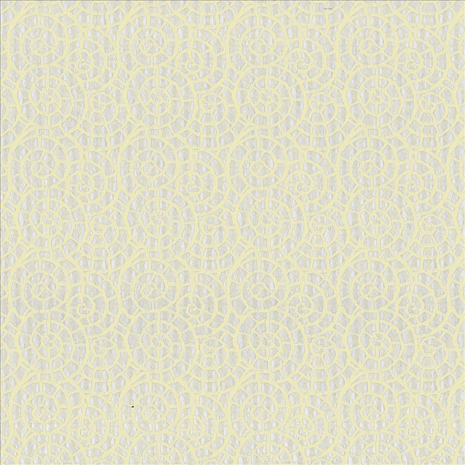 Soledad Ivory by Kasmir Designer Fabric 1444 100% Polyester
 GERMANY </p><p>Repeat: Horizontal: 6 5/8 inches and Vertical: 5 6/8 inches 116 - 117 - Swanky Fabrics -