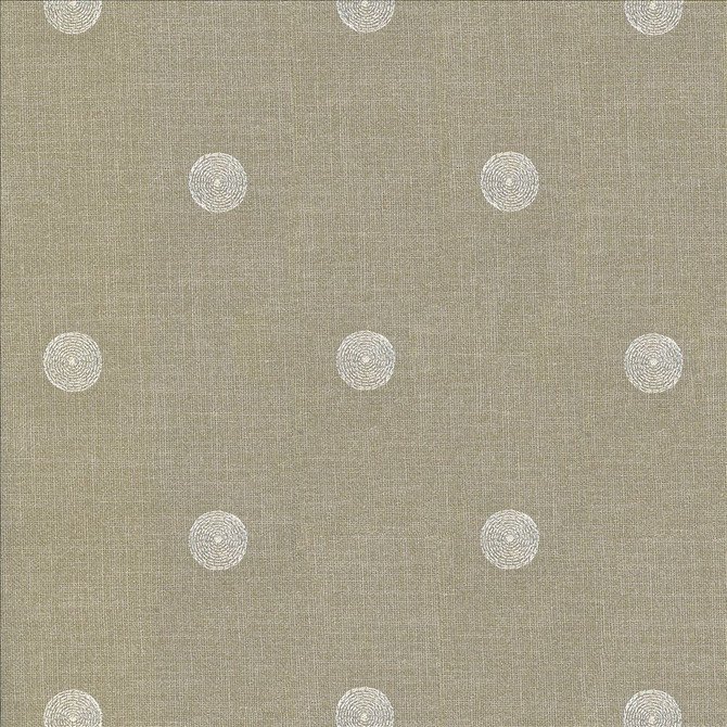 Spot The Dots Limestone by Kasmir Designer Fabric 1437 100% Polyester
Embroidery
100% Rayon
 INDIA </p><p>Repeat: Horizontal: 5 inches and Vertical: 4 2/8 inches 51 - 55 - Swanky Fabrics -
