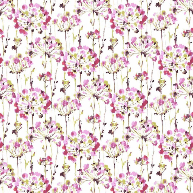 Spring Delight Pink by Kasmir Designer Fabric 5106 100% Cotton
 INDIA </p><p>Repeat: Horizontal: 27 inches and Vertical: 24 4/8 inches 54 - 55 - Swanky Fabrics -