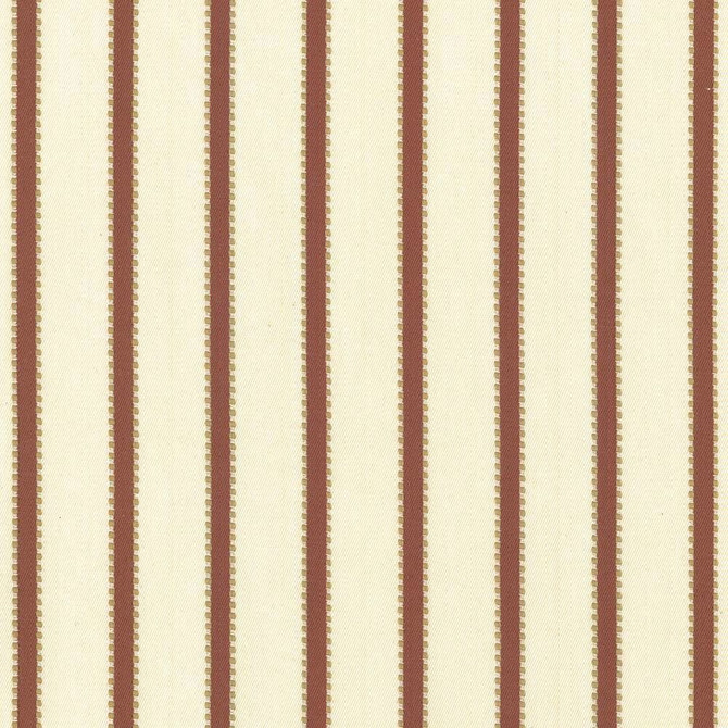 Stripe Delight Cinnabar by Kasmir Designer Fabric 5070 100% Cotton
 INDIA 27,000 Wyzenbeek Double Rubs </p><p>Repeat: Horizontal: 1 4/8 inches and Vertical: N/A 55 - Swanky Fabrics -