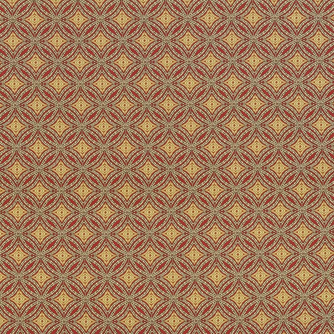 Takashi Nutmeg by Kasmir Designer Fabric 5070 100% Cotton USA 15,000 Wyzenbeek Double Rubs Horizontal: 4 4/8 inches and Vertical: 4 4/8 inches 54 - Swanky Fabrics -