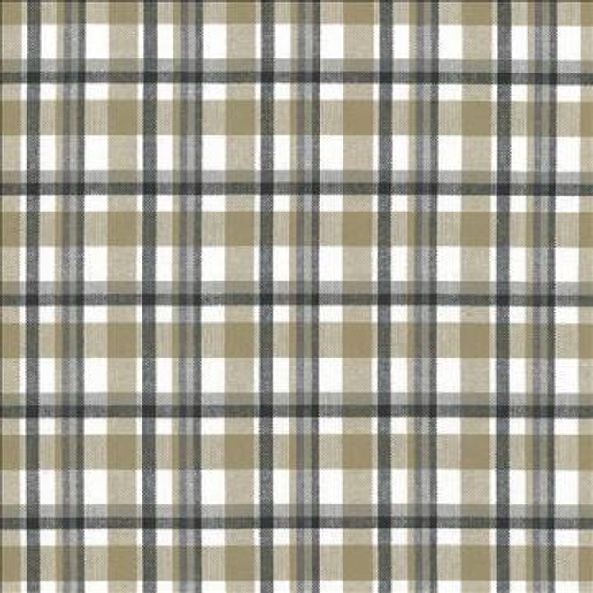 Tamron Plaid Sandstone by Kasmir Designer Fabric 5067 100% Cotton INDIA 30,000 Wyzenbeek Double Rubs H: 2 inches, V: 2 inches 54 - Swanky Fabrics - Kasmir