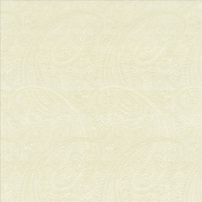 Tender Mist Cream by Kasmir Designer Fabric 1449 63% Cotton 37% Polyester INDIA 23,000 Martindale Cycles Horizontal: 13 5/8 inches and Vertical: 22 4/8 inches 53 - Swanky Fabrics -
