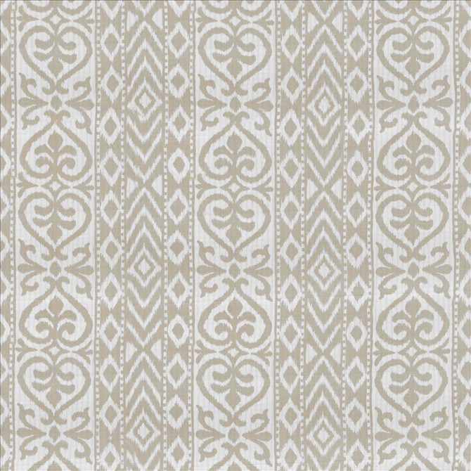 Termiz Stripe Silver by Kasmir Designer Fabric 5077 70% Rayon 30% Polyester CHINA Not Tested Horizontal: 20 inches and Vertical: 20 inches 58 - 59 - Swanky Fabrics -
