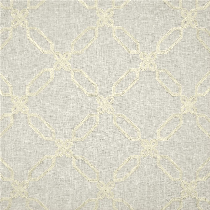 Transport White by Kasmir Designer Fabric 5108 100% Polyester
 CHINA Not Tested </p><p>Repeat: Horizontal: 6 inches and Vertical: 6 inches 56 - Swanky Fabrics -