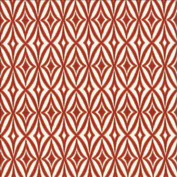 Vivolo Campari by Kasmir Designer Fabric 5064 100% Cotton USA 15,000 Wyzenbeek Double Rubs H: 4 4/8 inches, V: 8 4/8 inches 54 - Swanky Fabrics - Kasmir