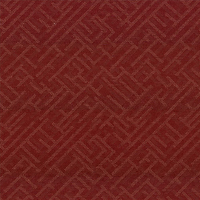 Zen Fret Chianti by Kasmir Designer Fabric 5087 56% Polyester
34% Rayon
8% Cotton
2% Flax
 USA 9,000 Wyzenbeek Double Rubs </p><p>Repeat: Horizontal: 12 7/8 inches and Vertical: 12 6/8 inches 54 - Swanky Fabrics -