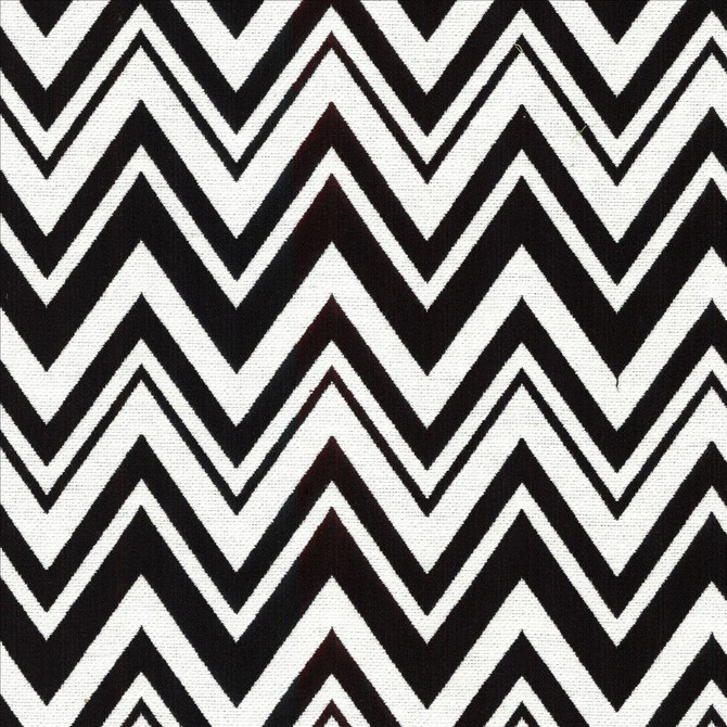 Ziggy Licorice by Kasmir Designer Fabric 5084 72% Cotton
28% Polyester
 CHINA </p><p>Repeat: Horizontal: 2 6/8 inches and Vertical: 4 6/8 inches 54 - 56 - Swanky Fabrics -