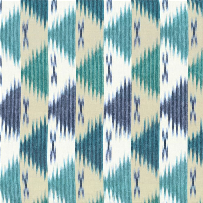 Zimbali Ocean  by Kasmir Designer Fabric 1436 100% Linen
 CHINA 48,000 Wyzenbeek Double Rubs Horizontal: 9 inches and Vertical: 25 2/8 inches 54  - Swanky Fabrics -