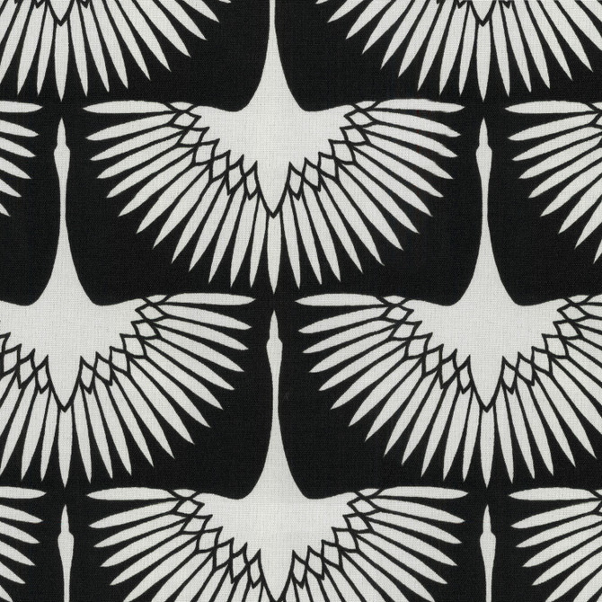 Od Flock Midnight 450171 by Genevieve Gorder Designer Fabric OUTDOOR JUNE '17 100% Spun Polyester U.S.A. Wyzenbeek 51,000 Horizontal: 4.50" and Vertical: 8.50" 54" - Swanky Fabrics -