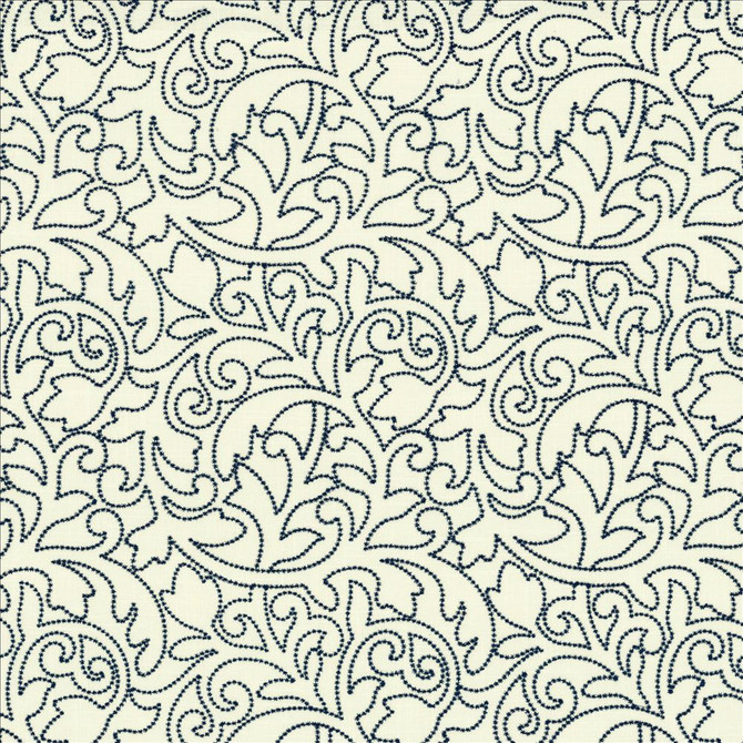 Filly Indigo by Kasmir Designer Fabric 5143 55% Linen
45% Rayon
 CHINA 30,000 Wyzenbeek Double Rubs </p><p>Repeat: Horizontal: 12 inches and Vertical: 12 inches 50 - Swanky Fabrics -