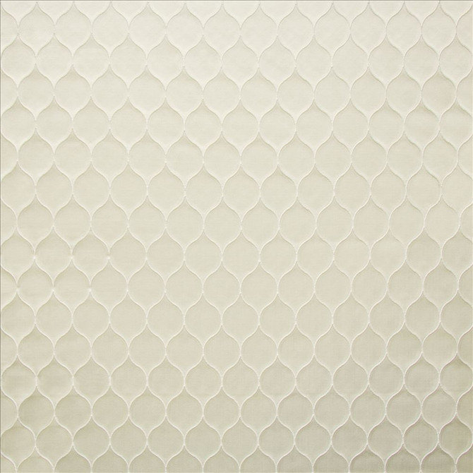 Glensheen White by Kasmir Designer Fabric 5147 100% Polyester
 INDIA </p><p>Repeat: Horizontal: 1 1/8 inches and Vertical: 2 inches 54 - Swanky Fabrics -