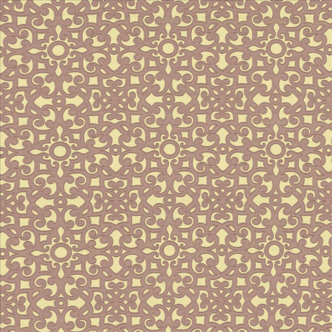 Glory Days Mauve  by Kasmir Designer Fabric 5146 52% Cotton
48% Polyester
 INDIA Not Tested Horizontal: 8 6/8 inches and Vertical: 10 inches 51  - Swanky Fabrics -