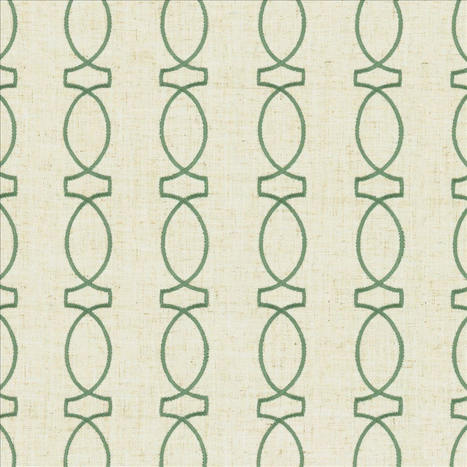 In Order Sea by Kasmir Designer Fabric See sample 85% Polyester
11% Rayon
4% Linen
 CHINA 80,000 Wyzenbeek Double Rubs </p><p>Repeat: Horizontal: 3 4/8 inches and Vertical: 4 inches 53 - Swanky Fabrics -