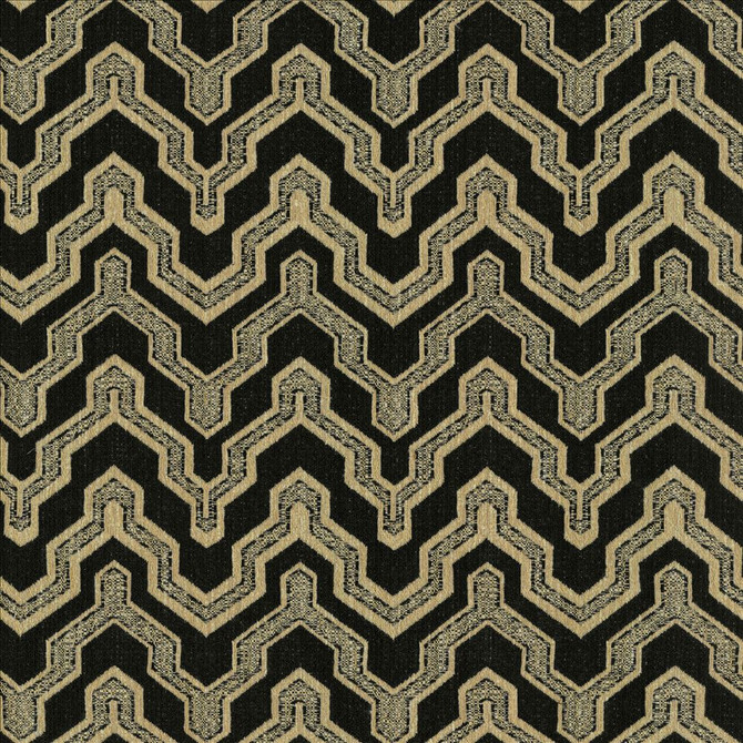Kenosha Onyx by Kasmir Designer Fabric 5144 43% Acrylic
33% Polyester
12% Rayon
12% Olefin
 USA </p><p>Repeat: Horizontal: 4 2/8 inches and Vertical: 7 1/8 inches 54 - Swanky Fabrics -