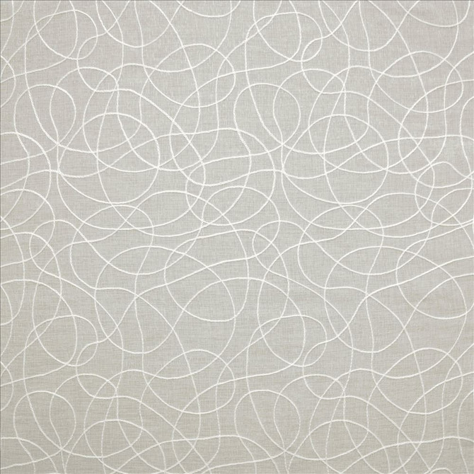 Tyro White by Kasmir Designer Fabric 5157 100% Polyester CHINA Not Tested Horizontal: 11 4/8 inches and Vertical: 9 inches 118 - Swanky Fabrics -