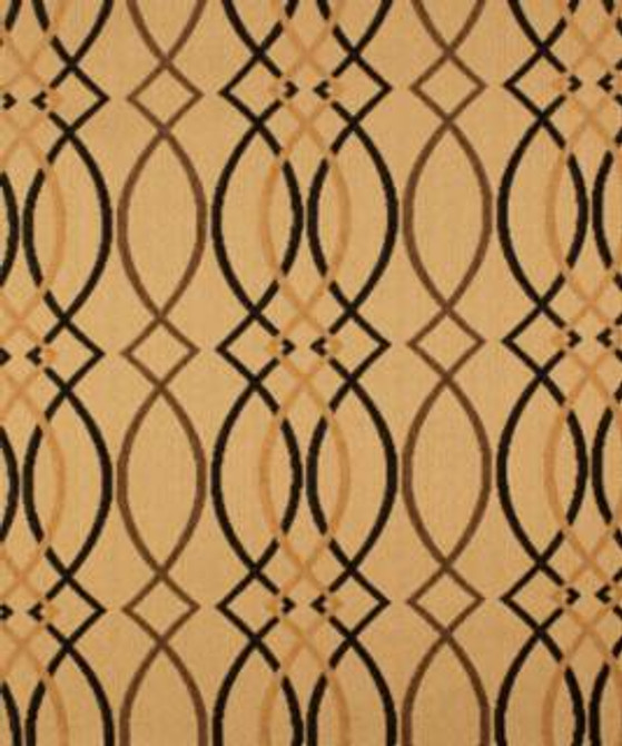 Ricochet Teak M9350 by Barrow Designer Fabric 13CL07 100% POLYESTER CHINA 9,000 DOUBLE RUBS </p><p>Repeat: Horizontal: 6-3/4" and Vertical: 7-3/8" 54" Minimum - Swanky Fabrics -
