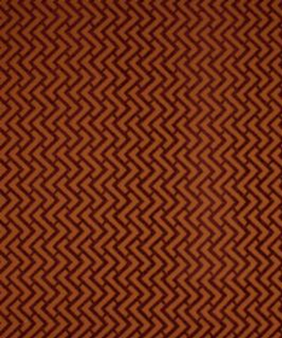Switchback Cinnabar M8691 by Barrow Designer Fabric 11C02 65% RAYON 35% POLYESTER CHINA 9,000 DOUBLE RUBS </p><p>Repeat: Horizontal: 1-5/8" and Vertical: 1-1/4" 54" Minimum - Swanky Fabrics -