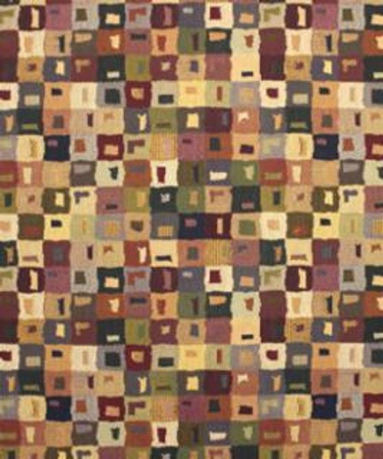 Corbet Prism M6994 by Barrow Industries Designer Fabric Chair Pattern/2807 53% COTTON
47% POLYESTER Asia 15,000 DOUBLE RUBS Horizontal: 13-1/2" and Vertical: 13-3/4" 56" - Swanky Fabrics -