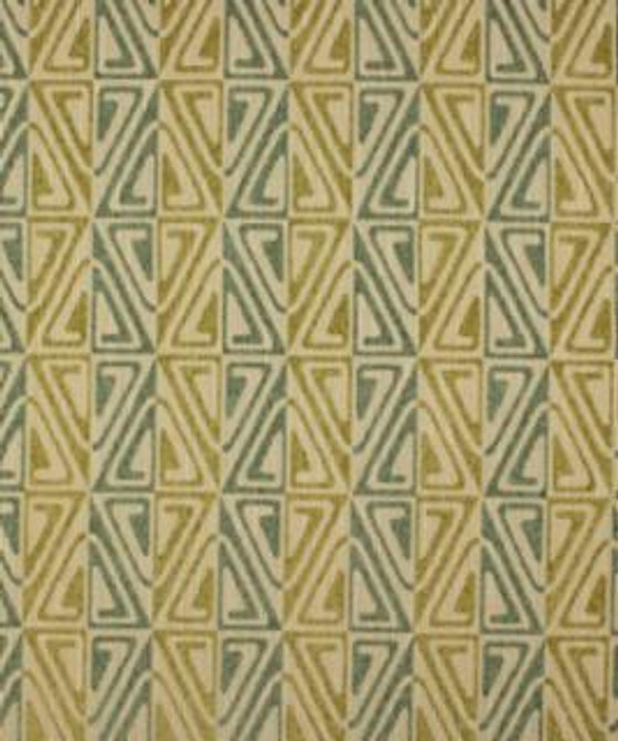 Teepee Aloe M8988 by Barrow Designer Fabric 12CL03 50% POLYESTER
50% RAYON CHINA 9,000 DOUBLE RUBS </p><p>Repeat: Horizontal: 6-3/4" and Vertical: 3-3/8" 54" Minimum - Swanky Fabrics -