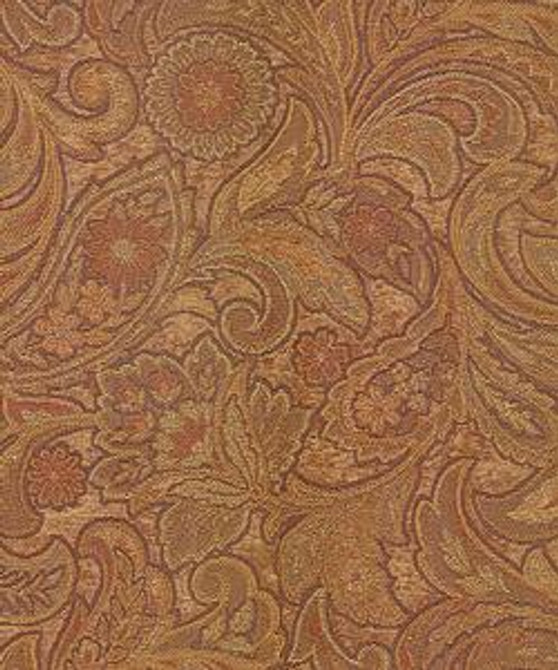 Napier Ginger M7751 by Barrow Industries Designer Fabric Traditional/2713 60% RAYON
40% POLYESTER Asia 15,000 DOUBLE RUBS Horizontal: 15" and Vertical: 30-3/8" 58" - Swanky Fabrics -