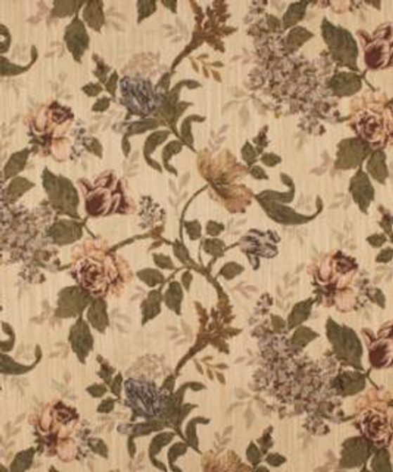 Sharon Spring M8349 by Barrow Designer Fabric 1113 52% COTTON 48% POLYESTER CHINA 15,000 DOUBLE RUBS </p><p>Repeat: Horizontal: 13-1/2" and Vertical: 26-7/8" 54" Minimum - Swanky Fabrics -