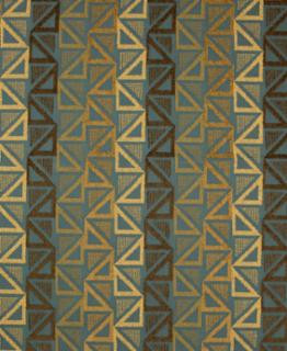 Isoceles Lagoon M9097 by Barrow Designer Fabric 12CL02 56% POLYESTER
32% COTTON
12% RAYON CHINA 12,000 DOUBLE RUBS </p><p>Repeat: Horizontal: 13-7/8" and Vertical: 13-1/2" 54" Minimum - Swanky Fabrics -