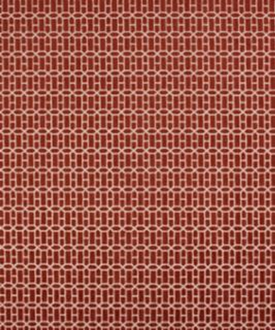 Burbank Coral M9712 by Barrow Designer Fabric 1569 100% POLYESTER CHINA 15,000 DOUBLE RUBS </p><p>Repeat: Horizontal: 1.2" and Vertical: 0.65" 54" Minimum - Swanky Fabrics -